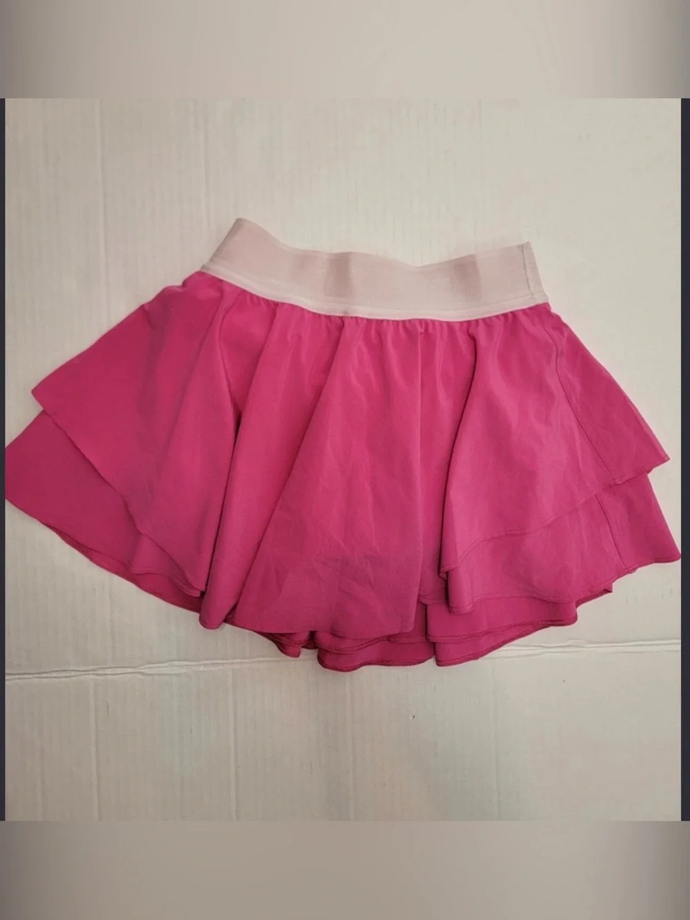 Like new Lululemon Court Rival High-Rise Skirt pink Tennis Running Womens Size 1